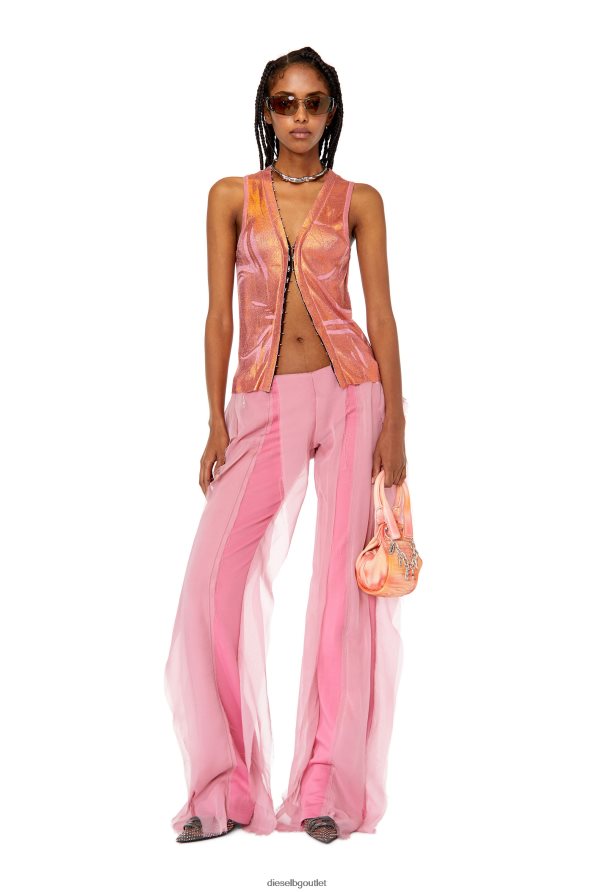 Diesel м-арцела Жени FTRH4D888 облекло розово/оранжево