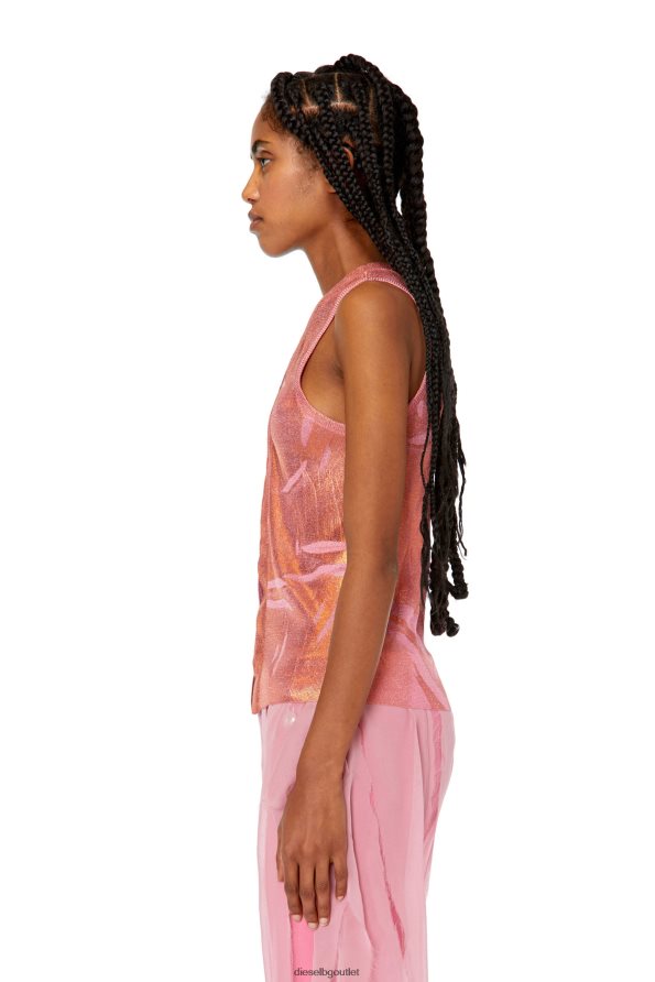 Diesel м-арцела Жени FTRH4D888 облекло розово/оранжево