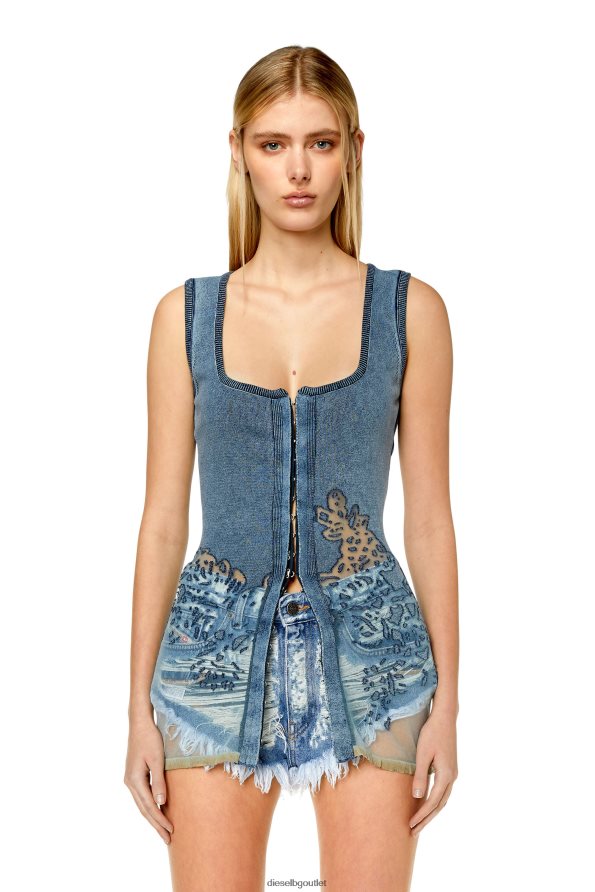 Diesel м-андия Жени FTRH4D885 облекло син