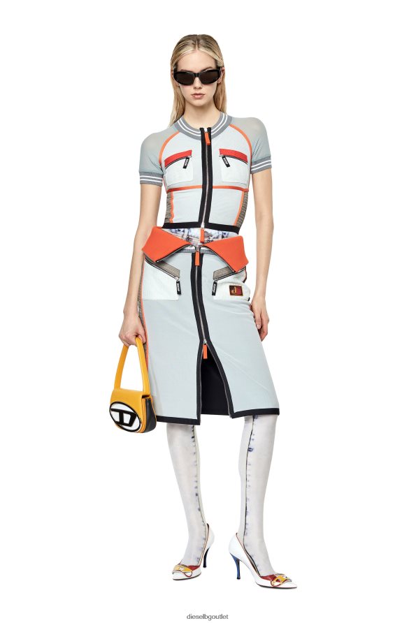 Diesel т-токи Жени FTRH4D912 облекло оранжево/бяло