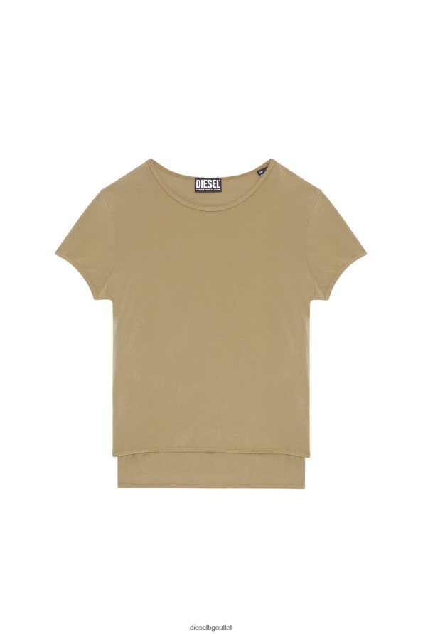 Diesel т-олап Жени FTRH4D939 облекло светлокафяво