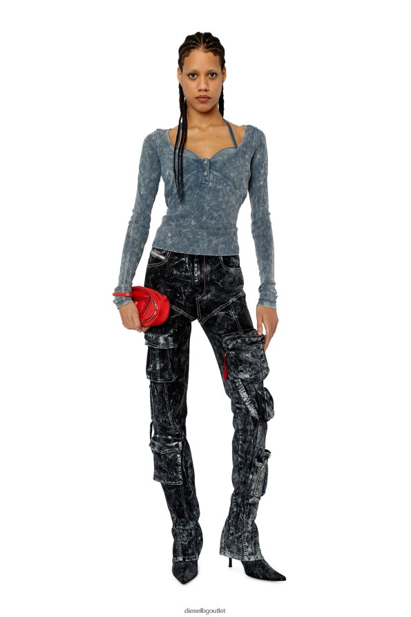 Diesel т-анализ Жени FTRH4D943 облекло син