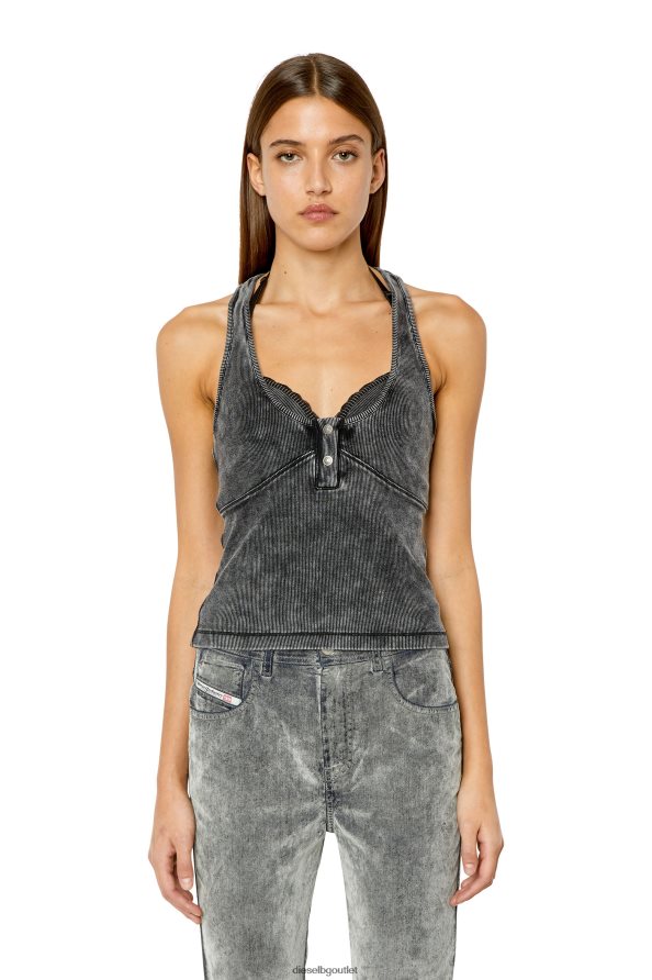 Diesel т-аниел Жени FTRH4D944 облекло черен