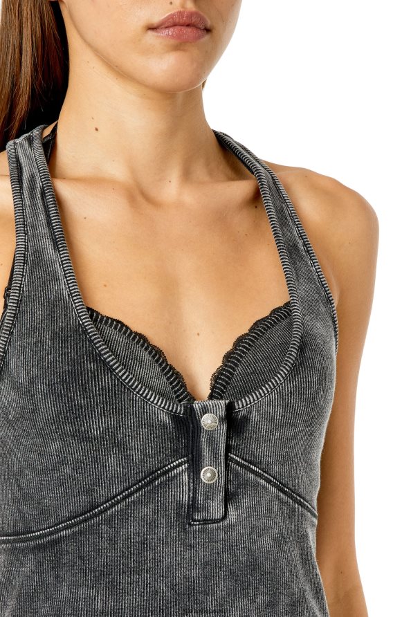 Diesel т-аниел Жени FTRH4D944 облекло черен