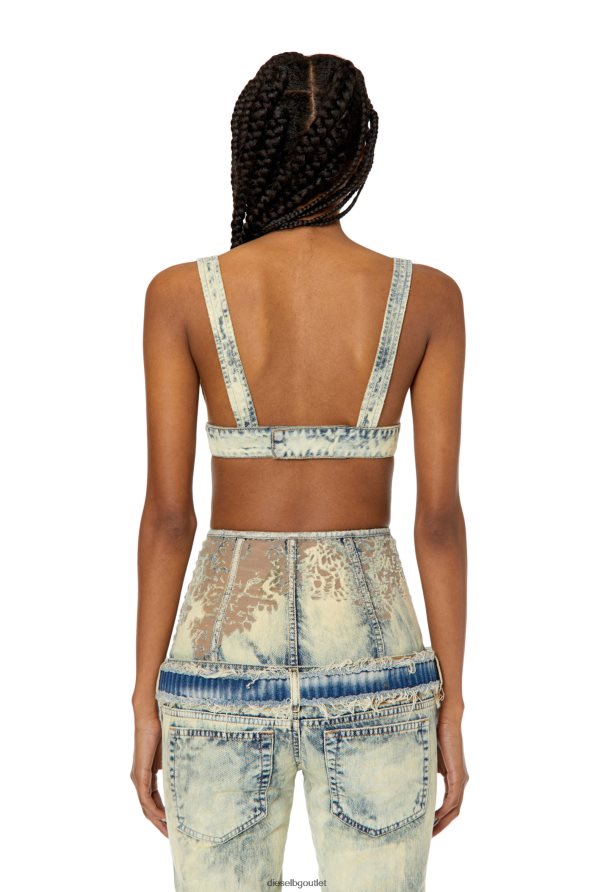 Diesel de-janys-fsc Жени FTRH4D957 облекло светло синьо