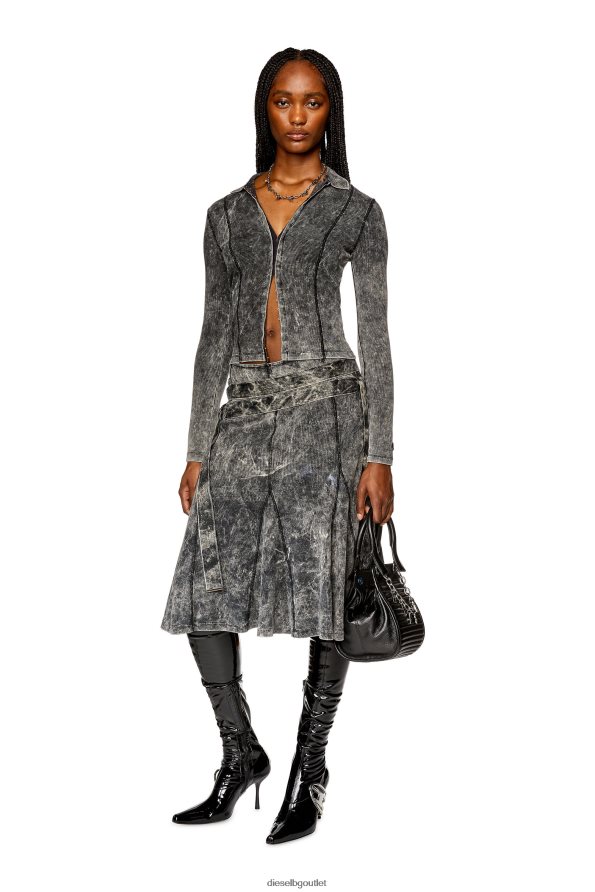 Diesel t-живак Жени FTRH4D928 облекло черен