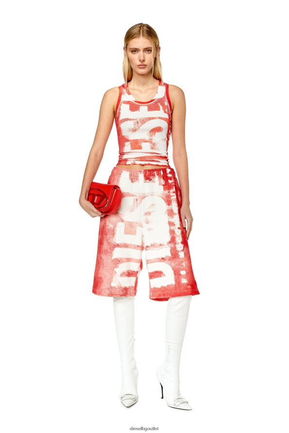 Diesel t-anky-g1 Жени FTRH4D932 облекло червен