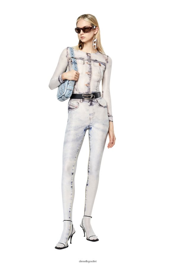 Diesel t-clau-d2 Жени FTRH4D913 облекло бяло