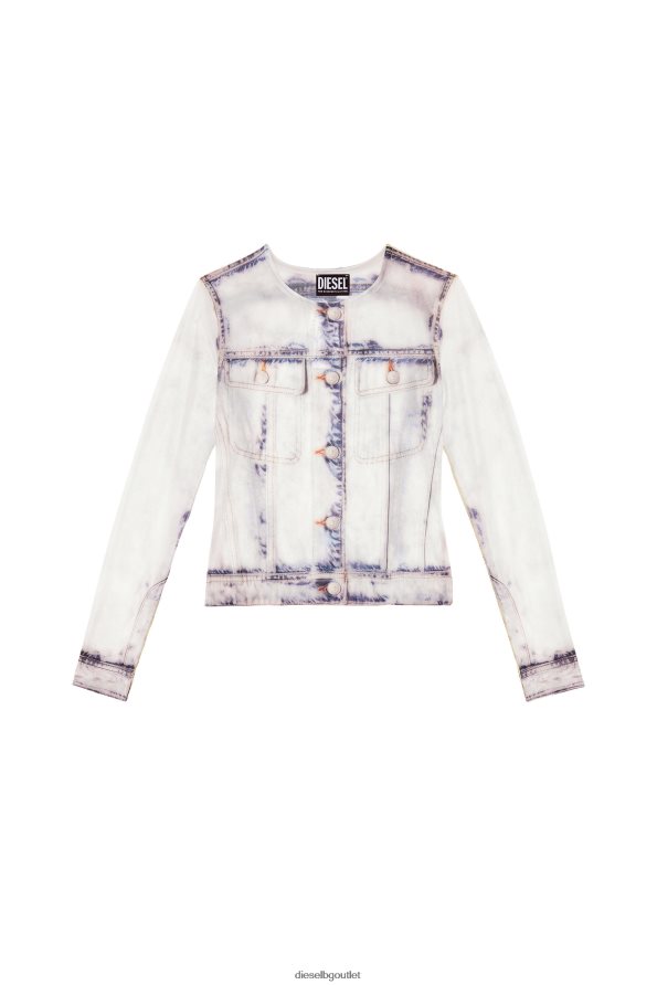 Diesel t-clau-d2 Жени FTRH4D913 облекло бяло