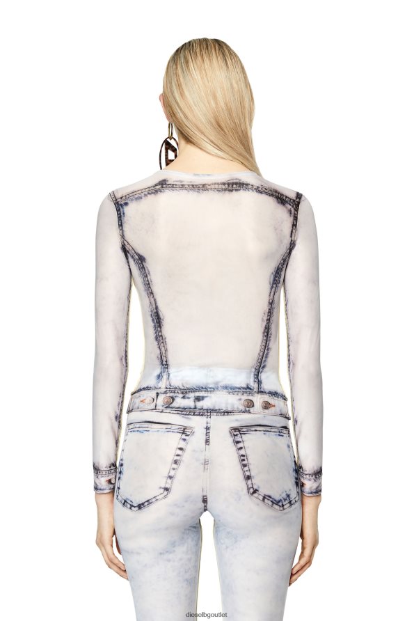 Diesel t-clau-d2 Жени FTRH4D913 облекло бяло