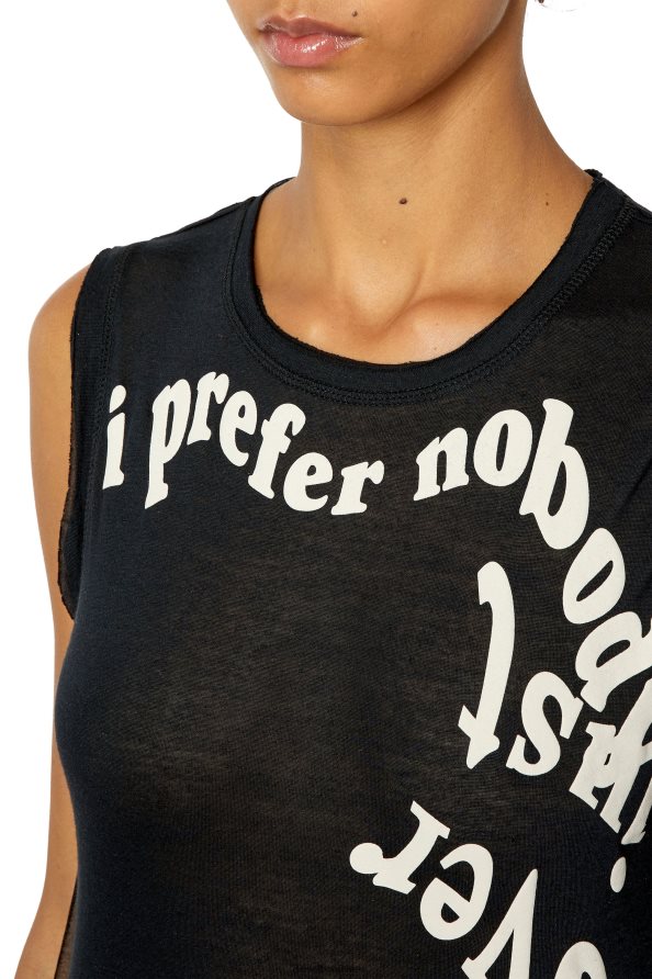 Diesel t-ody Жени FTRH4D947 облекло черен