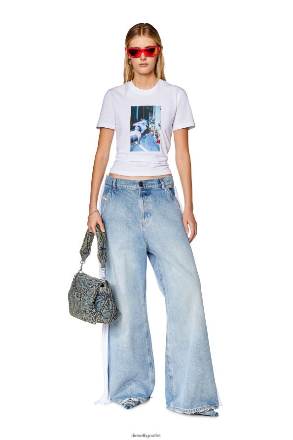 Diesel t-reg-l2 Жени FTRH4D926 облекло бяло