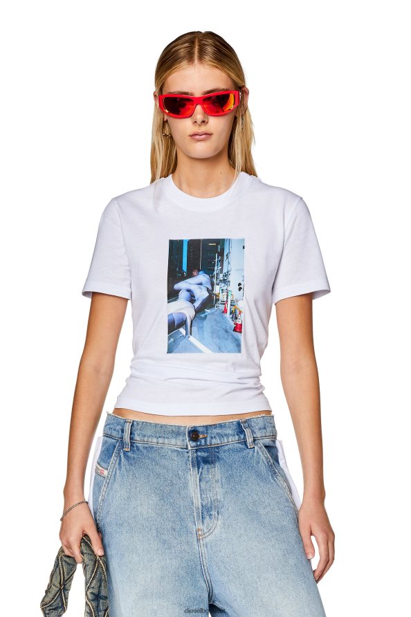 Diesel t-reg-l2 Жени FTRH4D926 облекло бяло