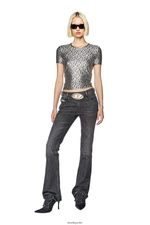 Diesel t-uncutie-long-l5 Жени FTRH4D920 облекло тъмно сив