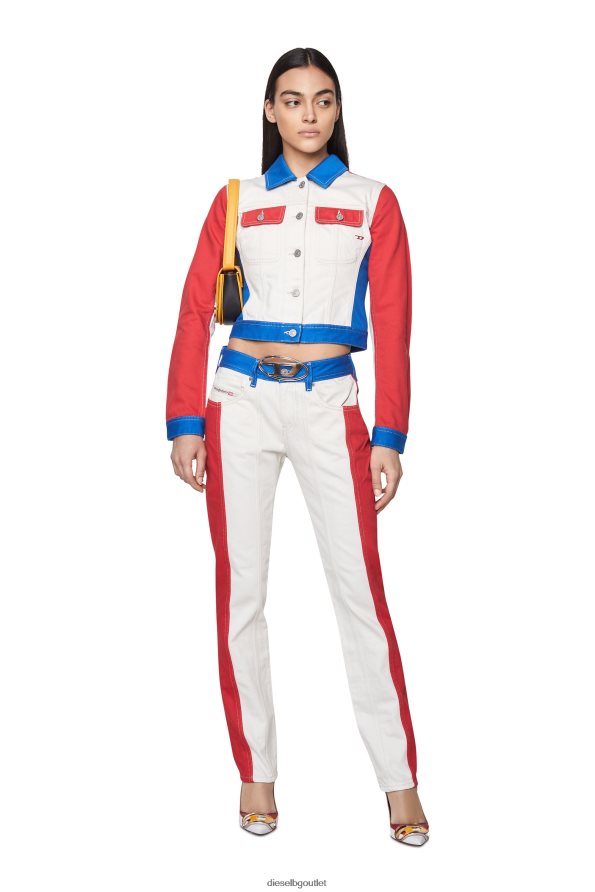 Diesel де-тънък Жени FTRH4D757 облекло бяло/червено