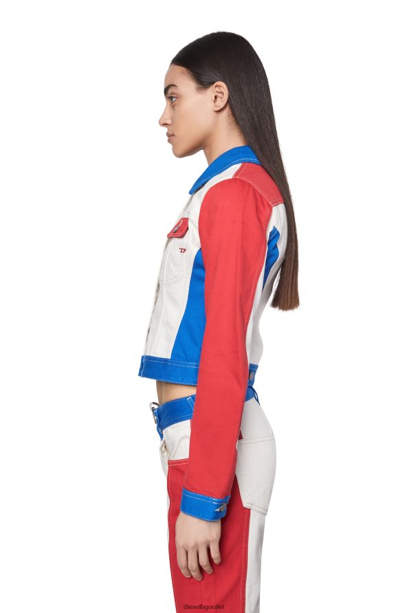 Diesel де-тънък Жени FTRH4D757 облекло бяло/червено