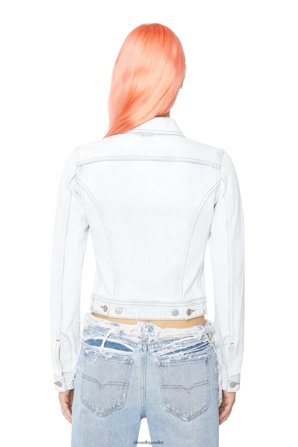 Diesel нетънко яке на шофьор на камион Жени FTRH4D773 облекло светло синьо