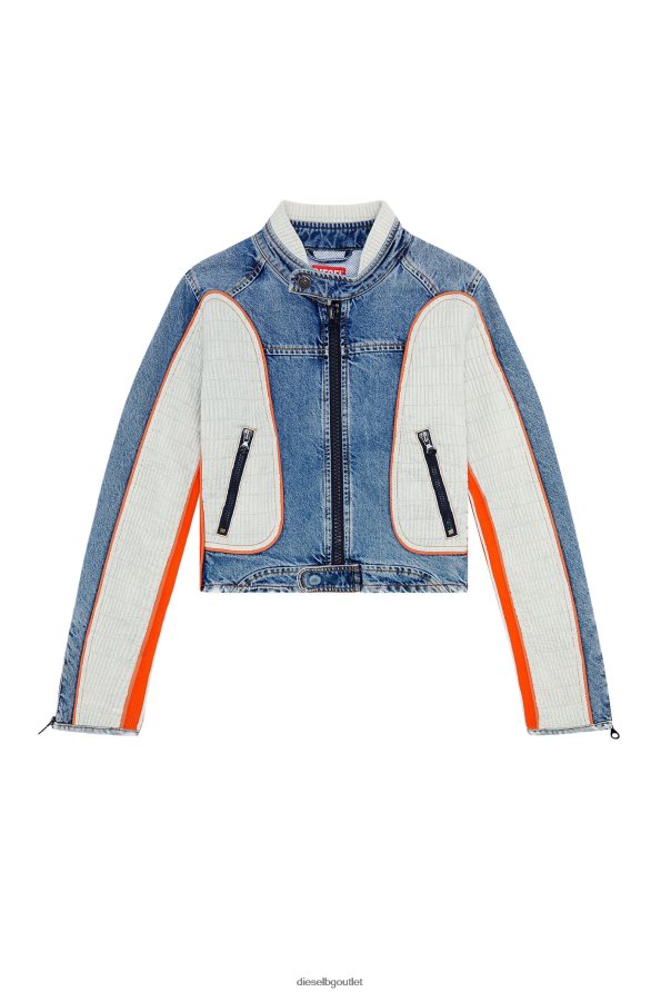 Diesel de-light-s Жени FTRH4D779 облекло светло синьо