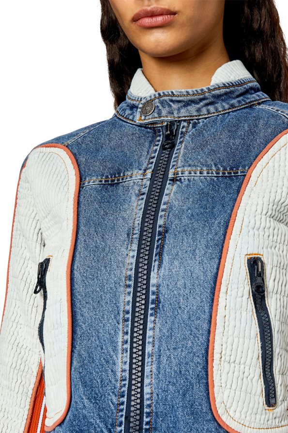 Diesel de-light-s Жени FTRH4D779 облекло светло синьо