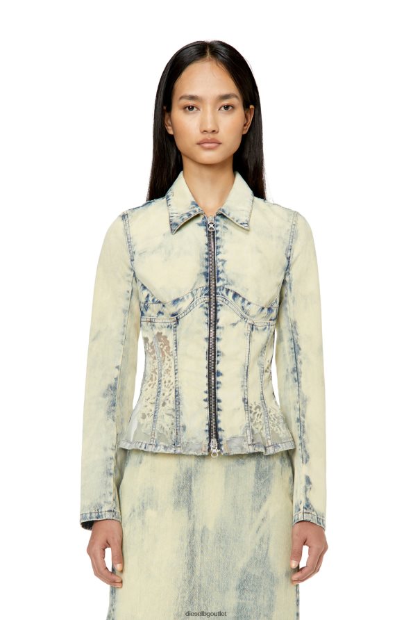 Diesel de-milly-fsc Жени FTRH4D787 облекло светло синьо