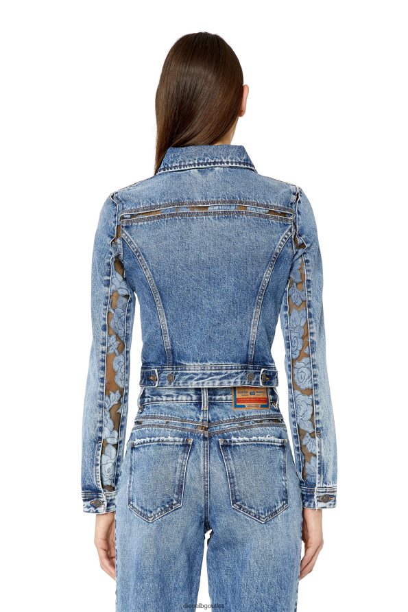 Diesel de-slimmy-fsb1 Жени FTRH4D770 облекло средно синьо