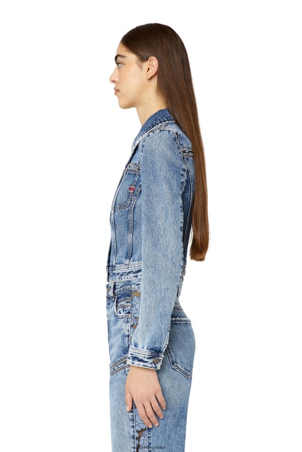 Diesel de-slimmy-fsb1 Жени FTRH4D770 облекло средно синьо