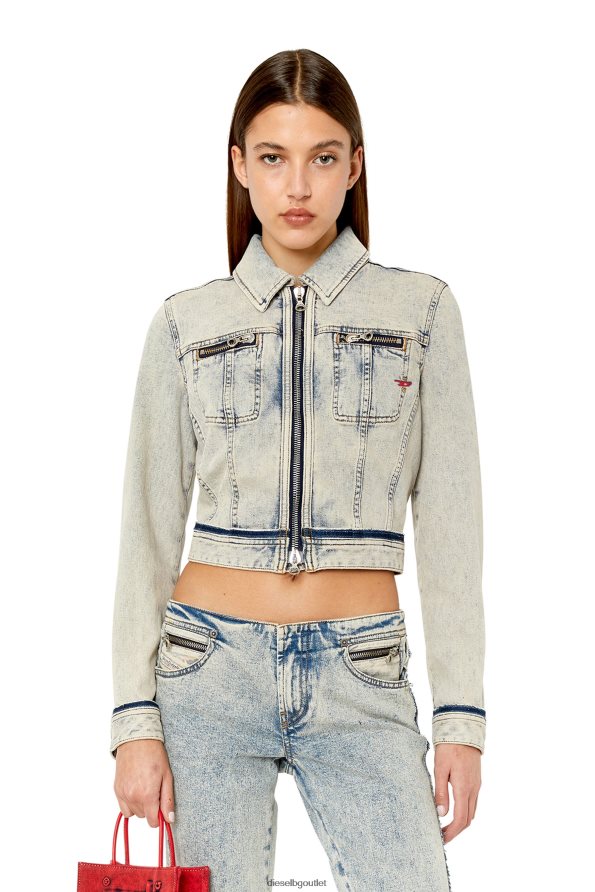 Diesel de-slimmy-re Жени FTRH4D783 облекло светло синьо