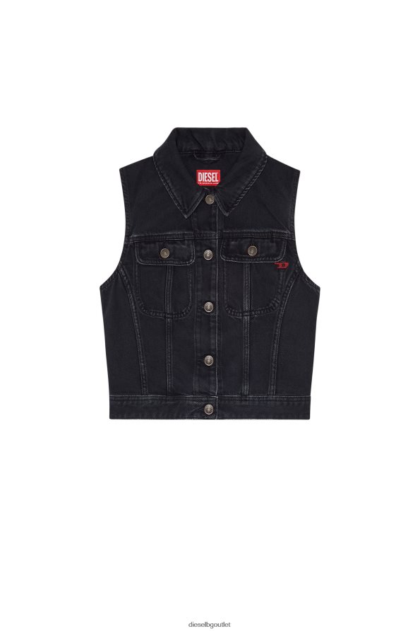 Diesel de-slimmy-sm Жени FTRH4D777 облекло черно/тъмно сиво