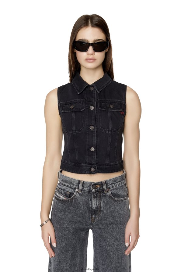 Diesel de-slimmy-sm Жени FTRH4D777 облекло черно/тъмно сиво