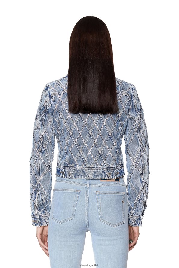 Diesel de-slimmy-zip-fs Жени FTRH4D750 облекло светло синьо