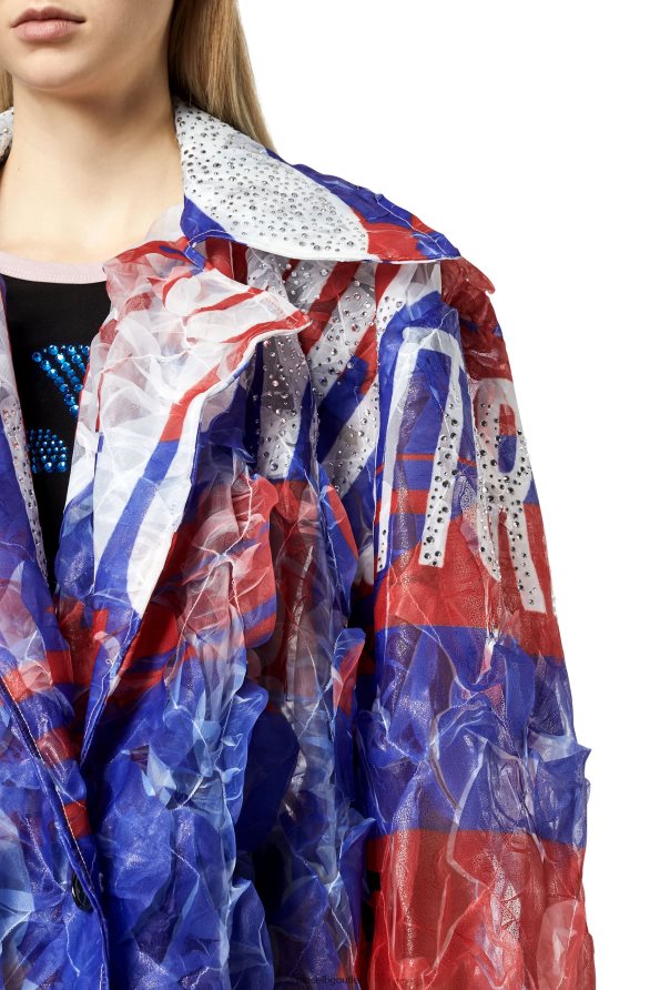 Diesel g-caris Жени FTRH4D748 облекло червено/синьо