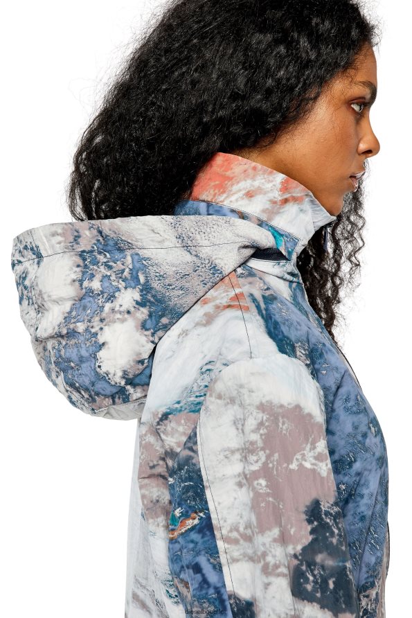 Diesel g-warrel-cmf Жени FTRH4D755 облекло бяло/синьо