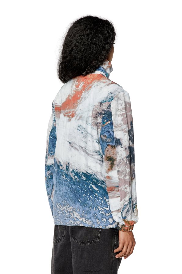 Diesel g-warrel-cmf Жени FTRH4D755 облекло бяло/синьо