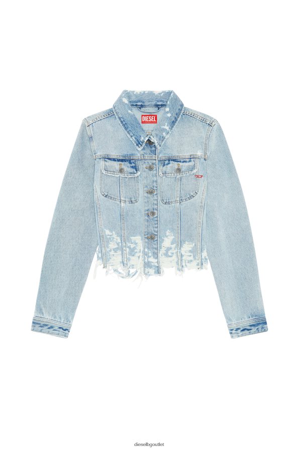 Diesel де-тънък-p Жени FTRH4D775 облекло светло синьо