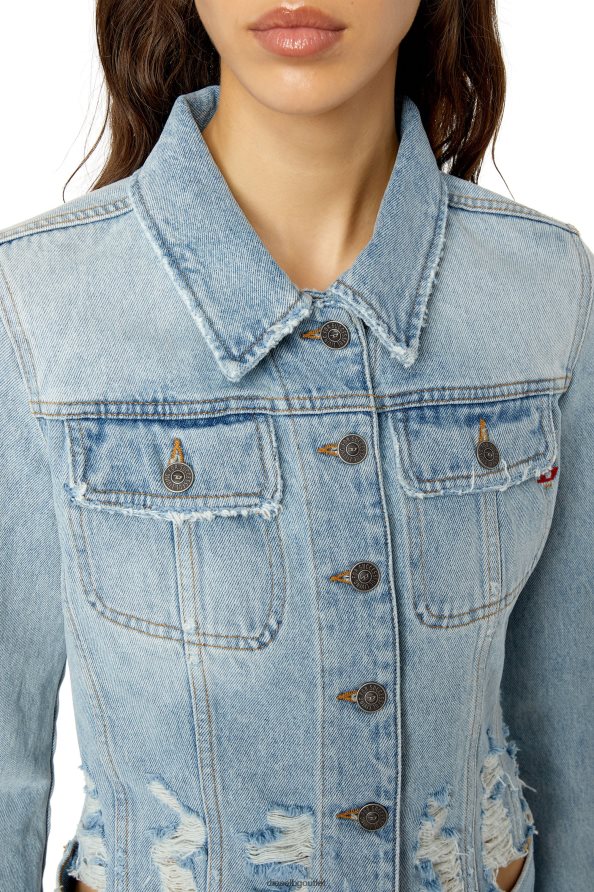 Diesel де-тънък-p Жени FTRH4D775 облекло светло синьо