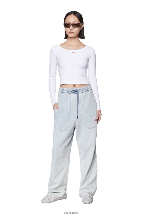 Diesel s-leroji ниско w Жени FTRH4D1085 обувки бяло