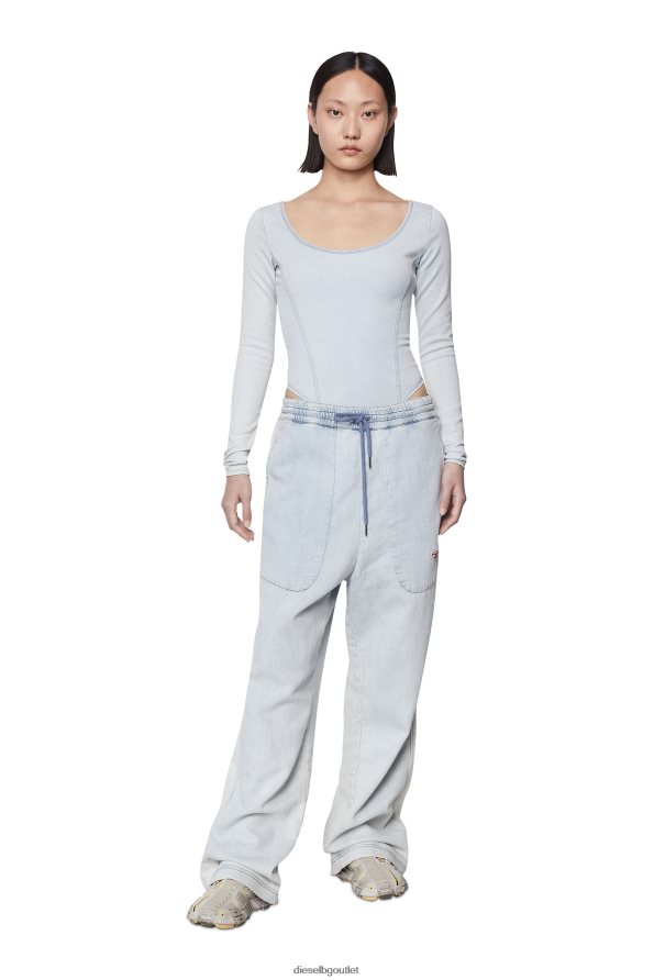 Diesel s-прототип ниски w маратонки Жени FTRH4D1080 обувки сиво