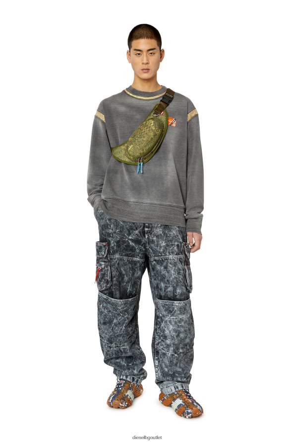 Diesel 1dr-pod crossbody мъже FTRH4D485 аксесоар военно зелено