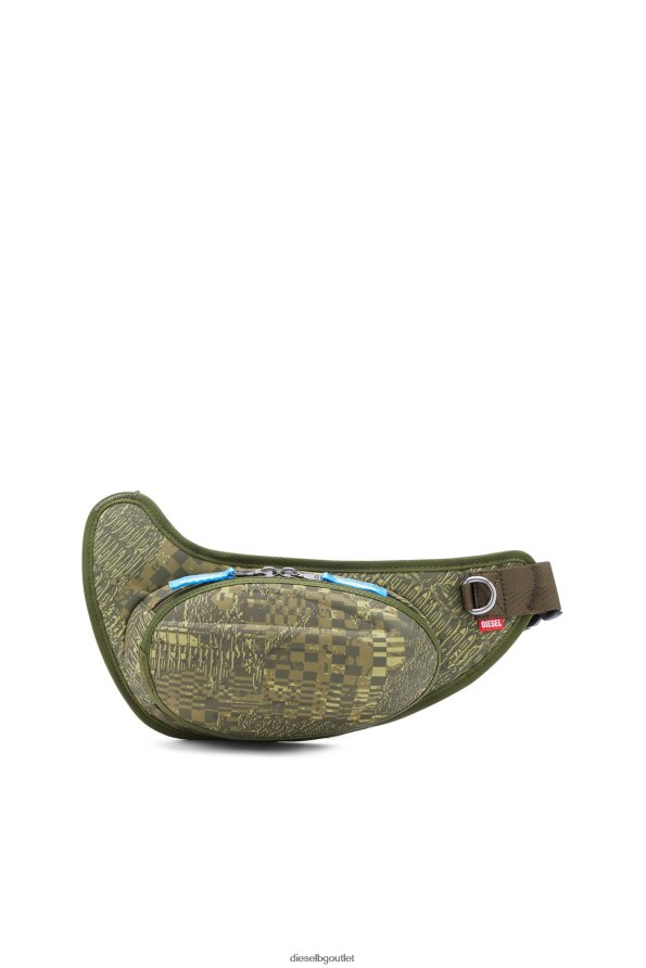 Diesel 1dr-pod crossbody мъже FTRH4D485 аксесоар военно зелено