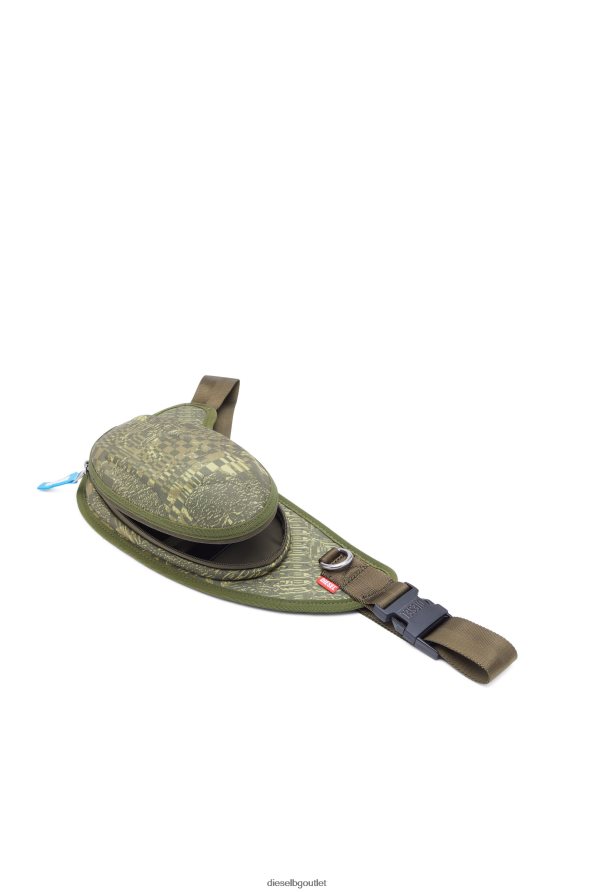Diesel 1dr-pod crossbody мъже FTRH4D485 аксесоар военно зелено