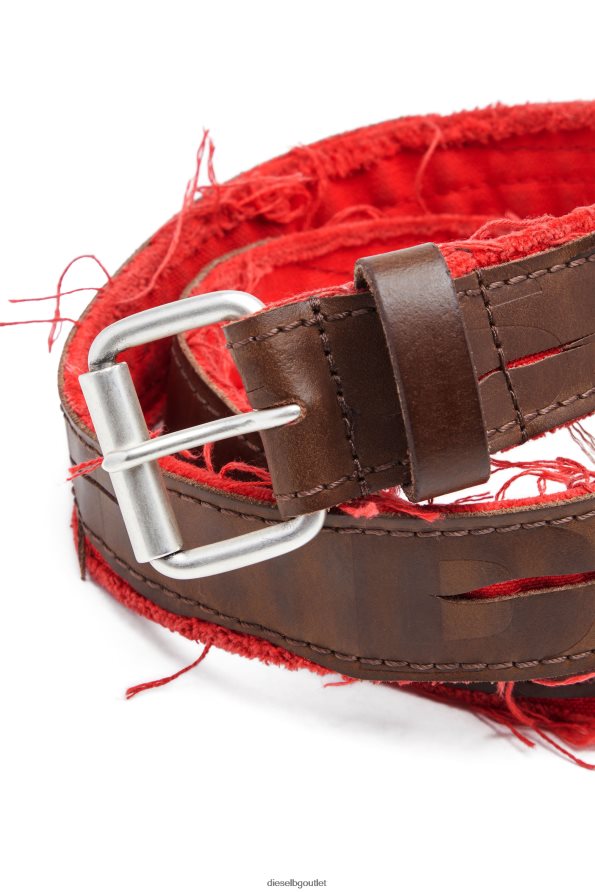 Diesel b-разкъсан мъже FTRH4D560 аксесоар кафяво