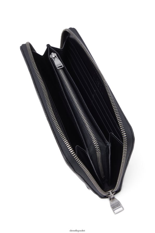 Diesel континентален цип л мъже FTRH4D567 аксесоар черен