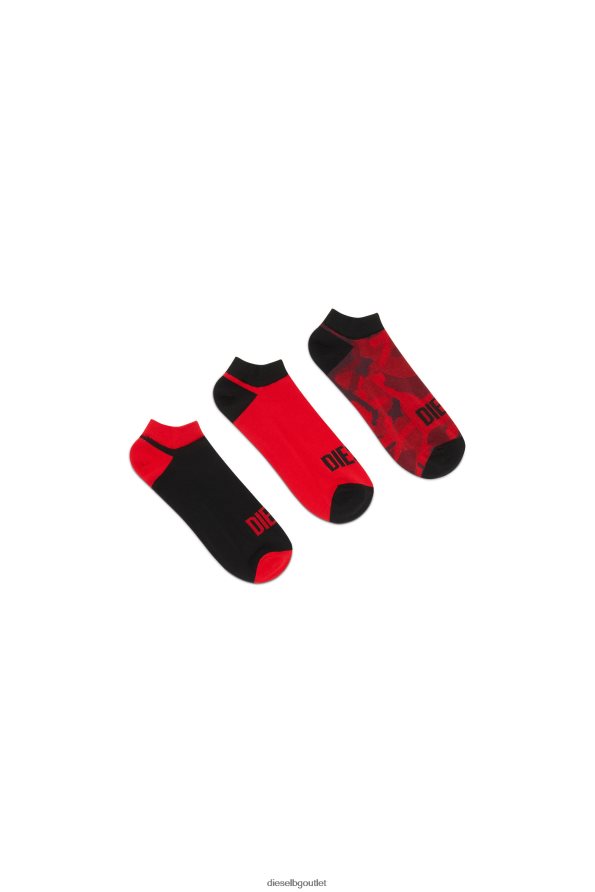 Diesel skm-gost-три опаковки мъже FTRH4D459 облекло червено/черно