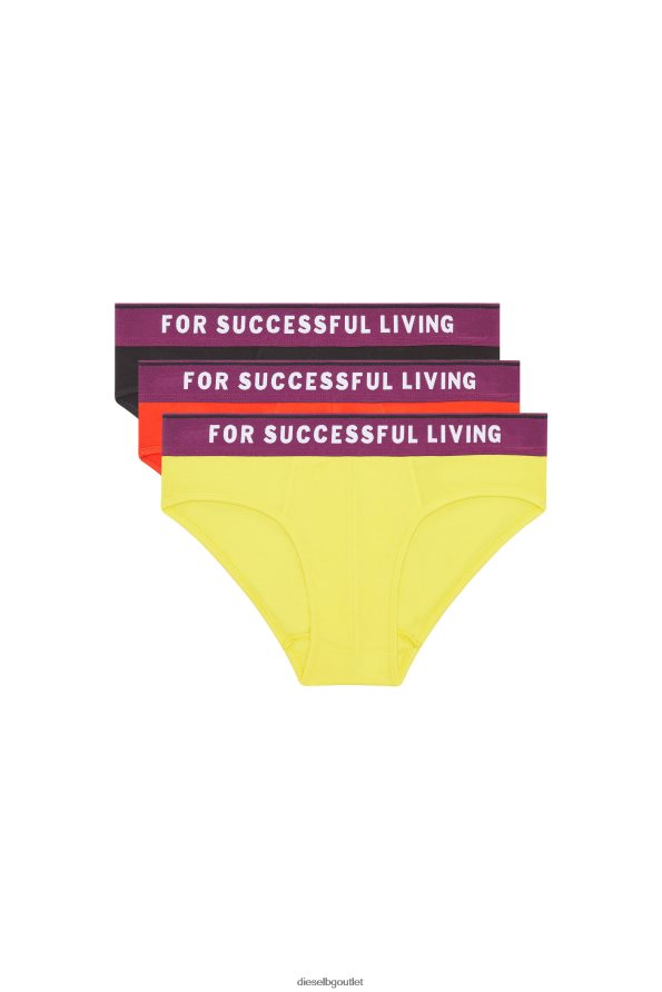 Diesel umbr-andrethreepack мъже FTRH4D451 облекло черно/жълто