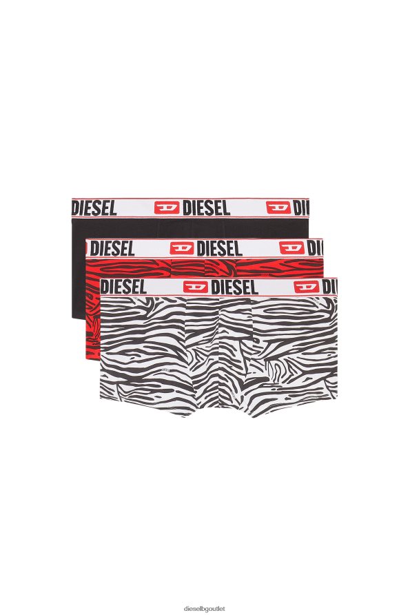 Diesel umbx-damientthreepack мъже FTRH4D434 облекло бяло/червено