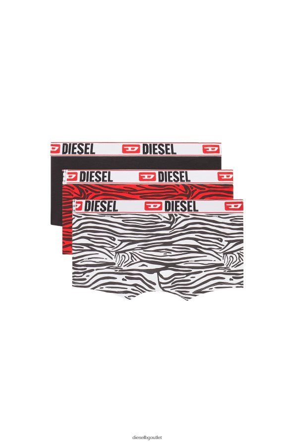 Diesel umbx-damientthreepack мъже FTRH4D434 облекло бяло/червено
