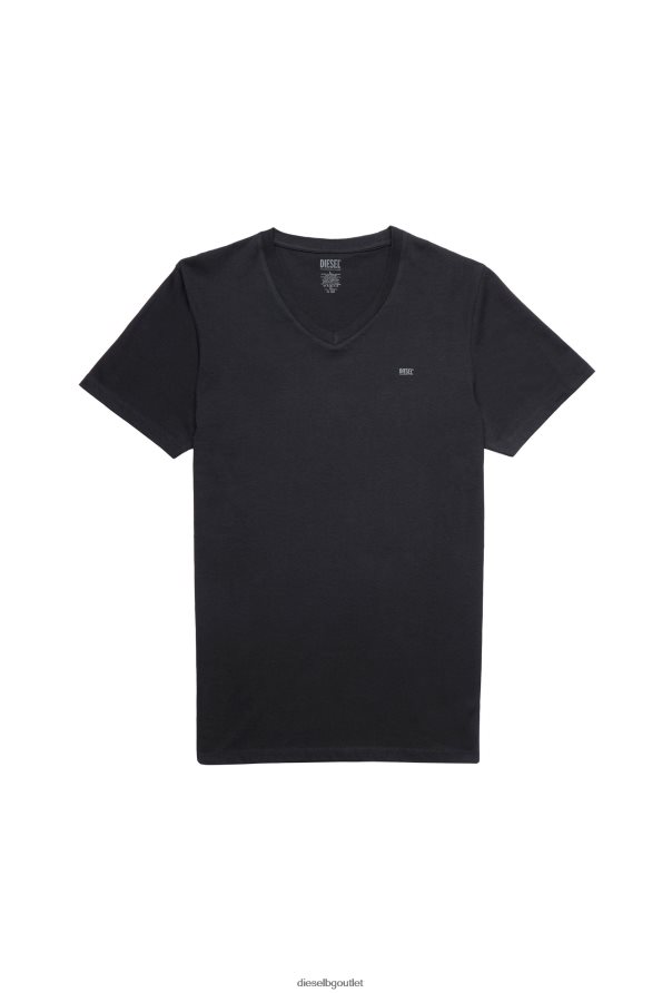 Diesel umtee-michael-tube-twopack мъже FTRH4D440 облекло черен