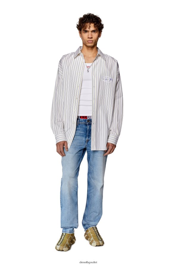 Diesel заострени дънки 2023 d-finitive 09g24 мъже FTRH4D347 облекло светло синьо