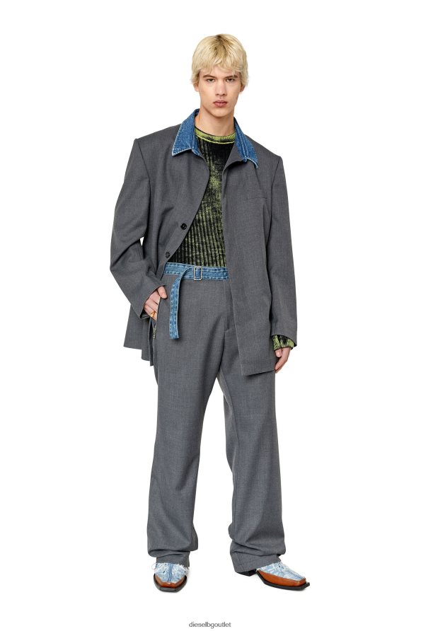 Diesel п-злато-а мъже FTRH4D342 облекло тъмно сив