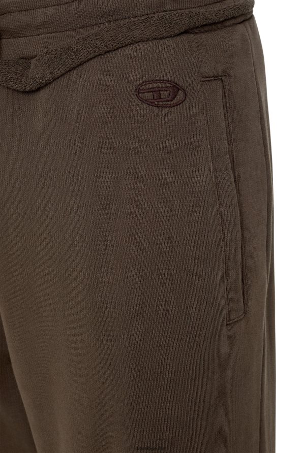 Diesel р-топпал мъже FTRH4D378 облекло кафяво